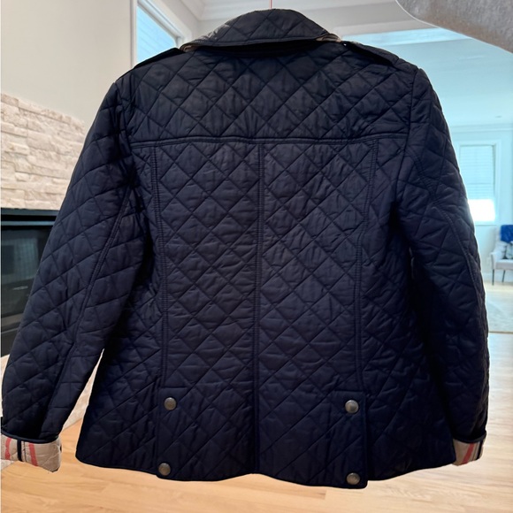 Burberry Women’s Quilted Jacket - Navy - Picture 2 of 2